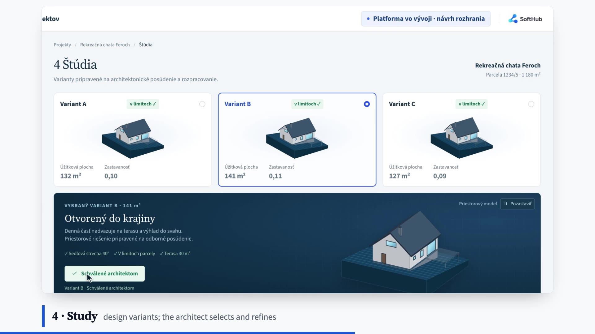Product video poster: Platform for architects